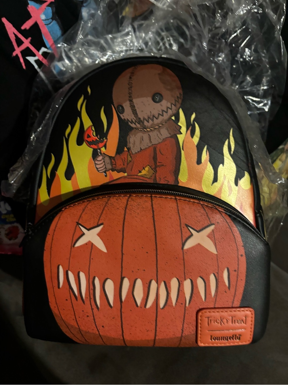 Loungefly Trick r Treat loungefly mini backpack Sam